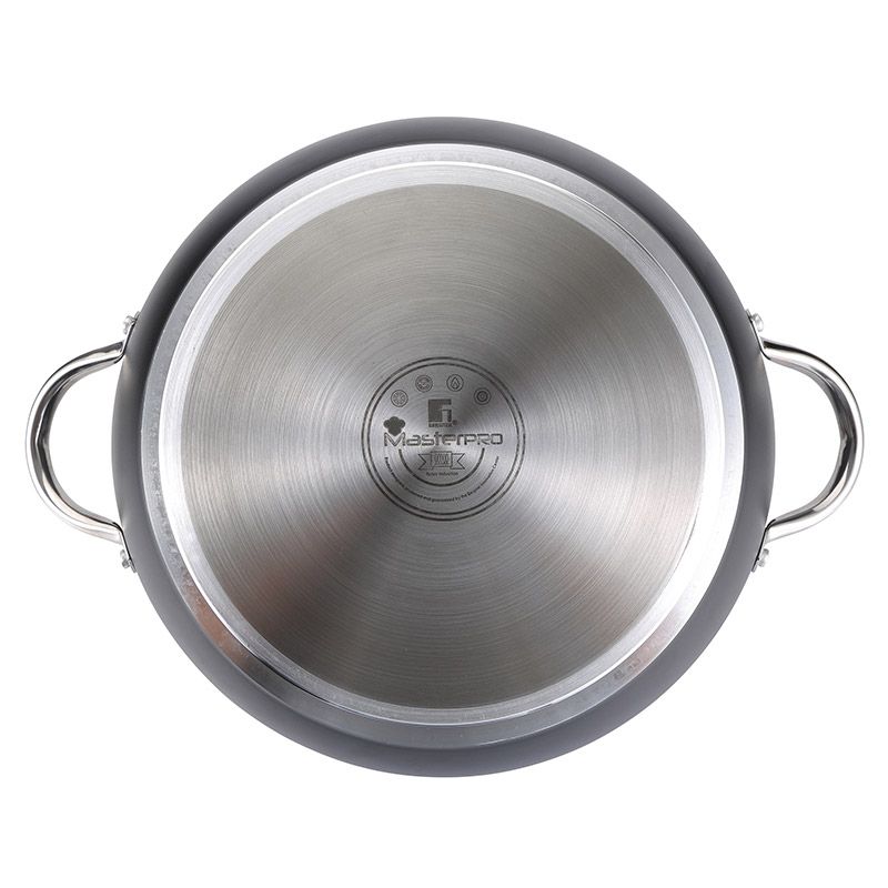 Masterpro Paella Pan - Inductie - 32 X 7.8 Cm - Foodies Collection