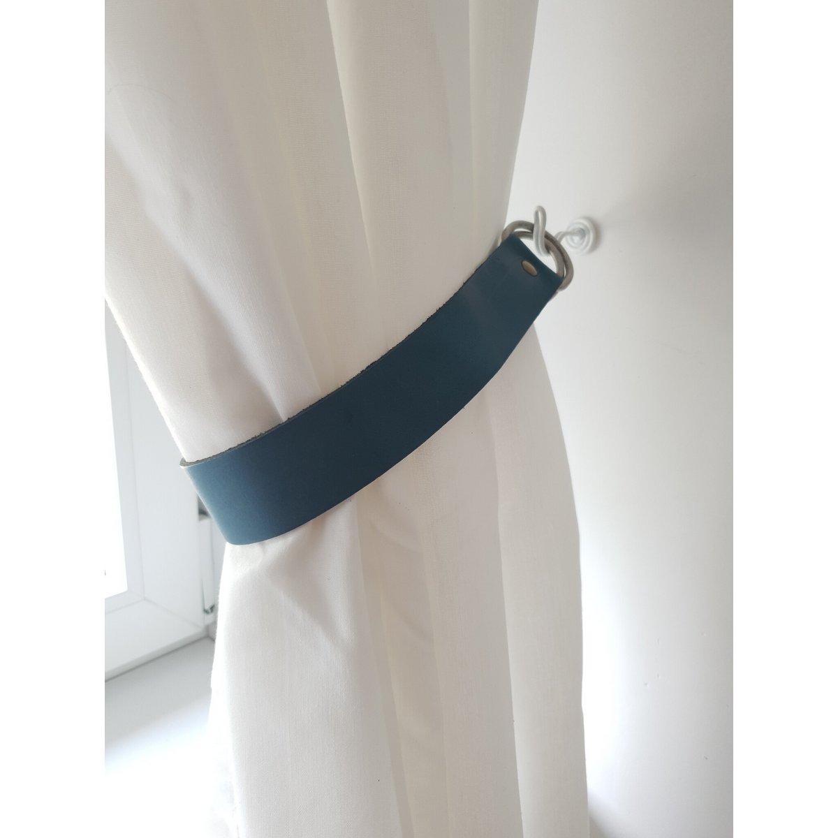 Gordijn embrasse leer 50x3 cm