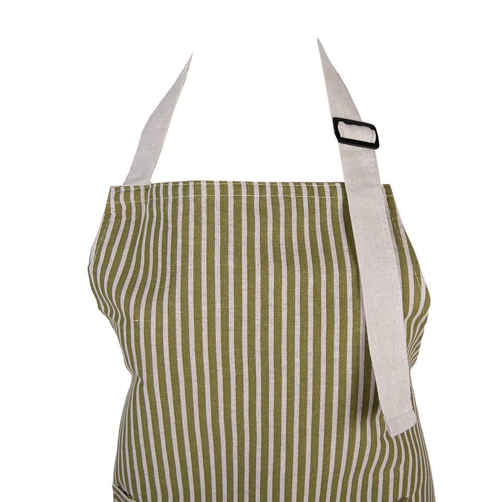 Keukenschort 69x68 cm Groen Polyester