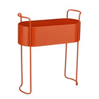Plantenbak Moritz 55x24x65 cm ijzer rood