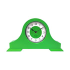 Clock - mantel clock - green - 36x8.5x20 cm