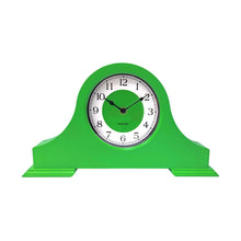 Clock - mantel clock - green - 36x8.5x20 cm