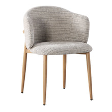 Eetkamerstoel Okura set van 2 beige 58x57.5x75.5 cm
