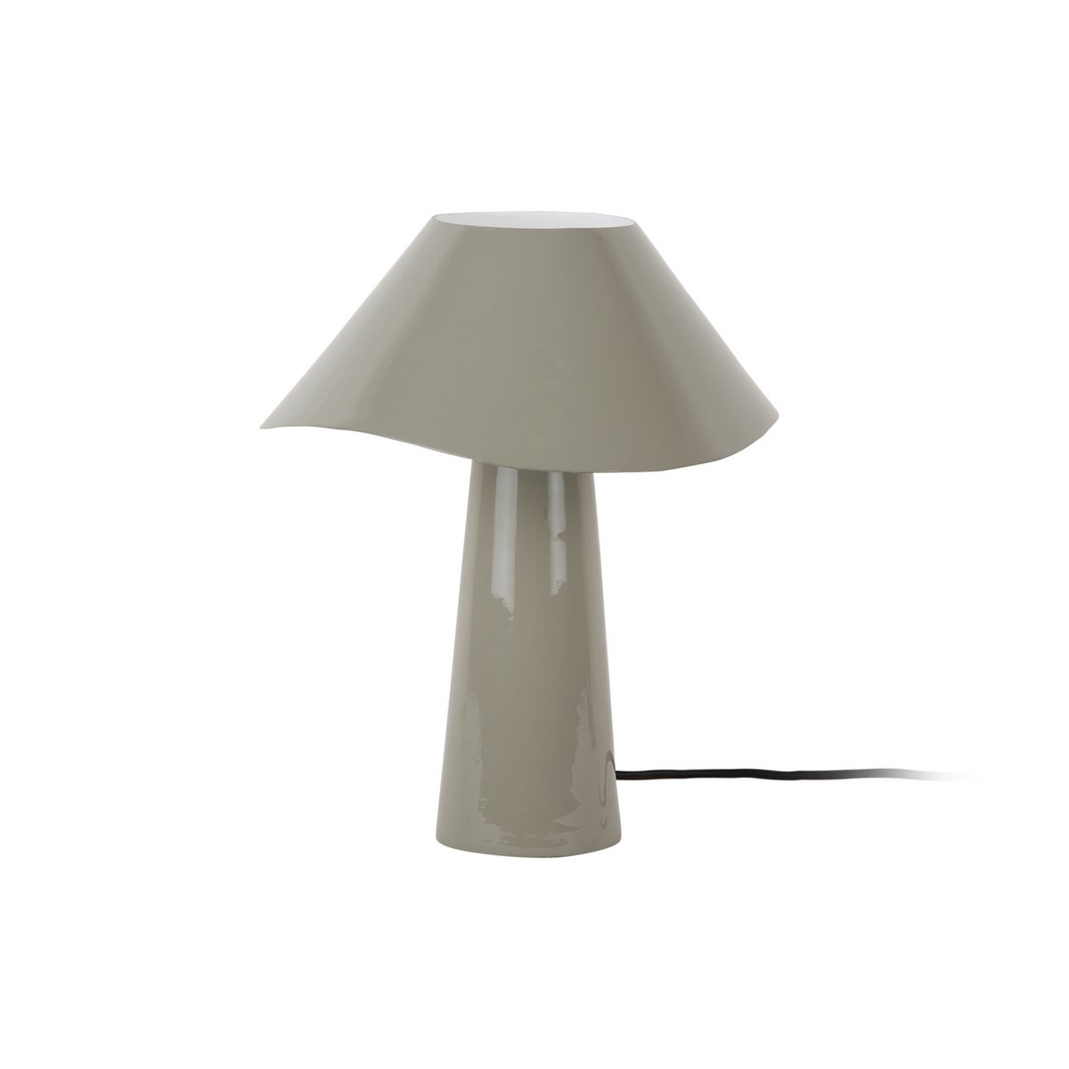 Tafellamp Ameno 28 cm grijs ijzer