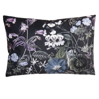 Sierkussen 60x40 cm zwart polyester