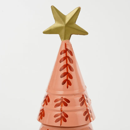 Decoratieve kerstboom  Roze