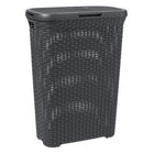 Wasmand Curver Style 40L deksel antraciet