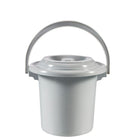 Toiletemmer 5L lichtgrijs