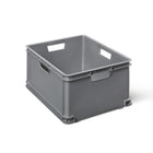 Opbergbox 60L grijs 52,5x43x28 cm