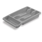 Curver Cutlery Tray 4 Compartments Grey