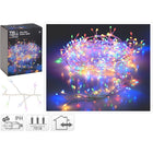 Silver wire - Cluster - 720LED - Multicolor
