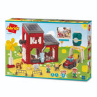 Speelgoedboerderij met tractor en accessoires