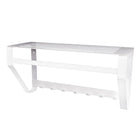 Gorillz Iron Wit Wall Coat Rack with Seven Hooks and Hat Rack