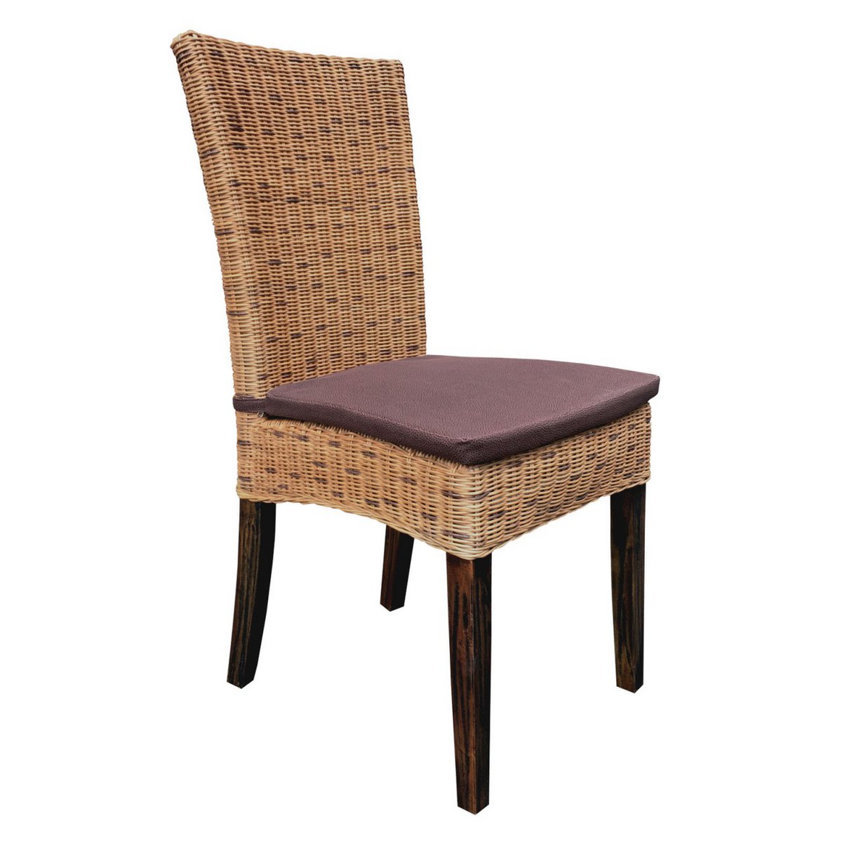 Eetkamer Stoel Rattan Set Vier Cabana Mand Stoelen Nu