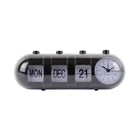 Alarm Clock Retro Tube Calendar Flip