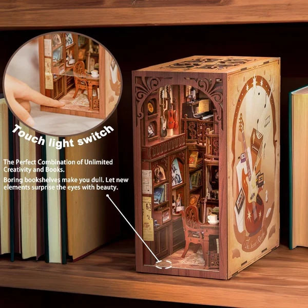 Booknook 18x11x23 cm hout