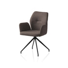 Fauteuil draaibaar bruin 59x58x88 cm