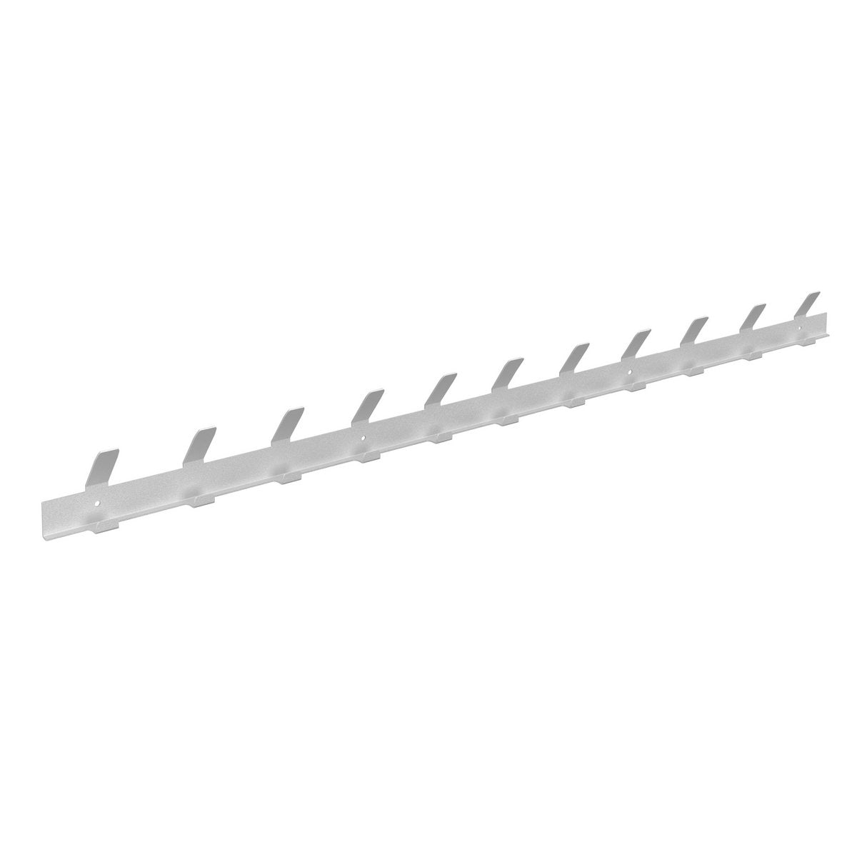 Wandkapstok 100 cm wit