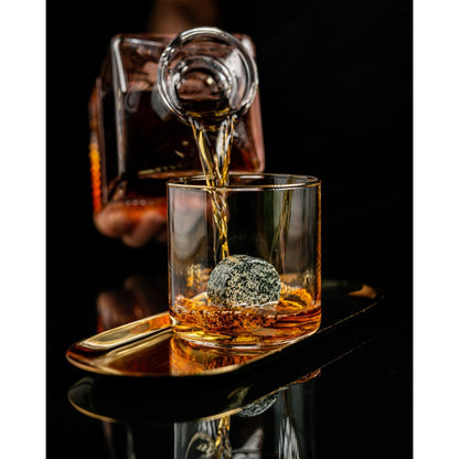 Whisky stenen en sigarenasbak graniet