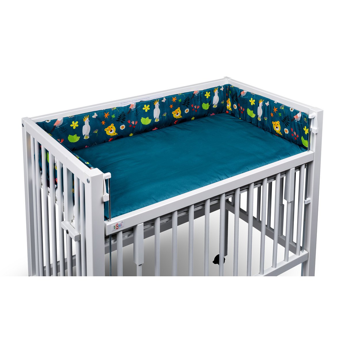 tiSsi® MAXI nest/insert petrol JUNGLE 90x50cm