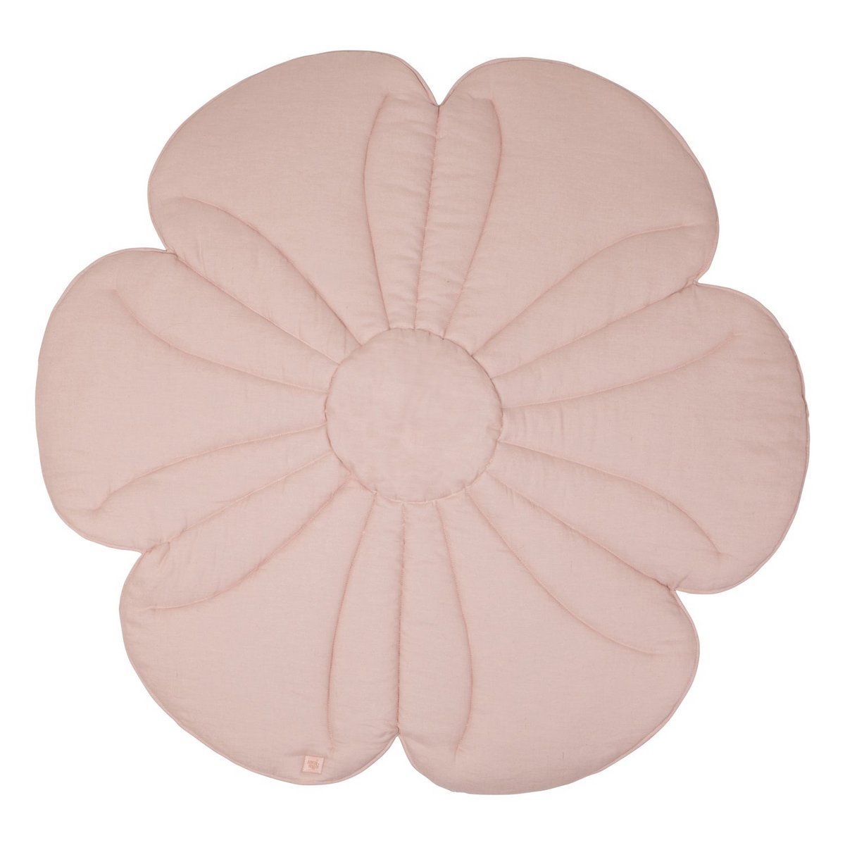 Bloeimat linnen powder rose
