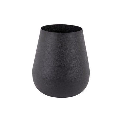 Vaas Boaz 22x25 cm ijzer zwart