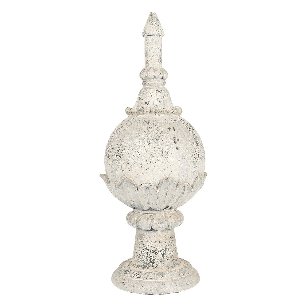 Decoratie Ornament Ø 24x61 cm Beige Keramisch materiaal