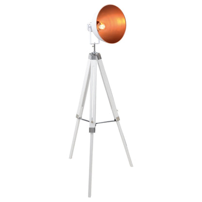 Christie Staande Lamp Metaal Wit E27 Hoogte 90 130 Cm