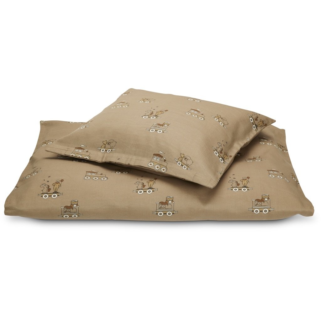 Bera Junior Dekbedovertrek Carnival Trein Katoensatijn