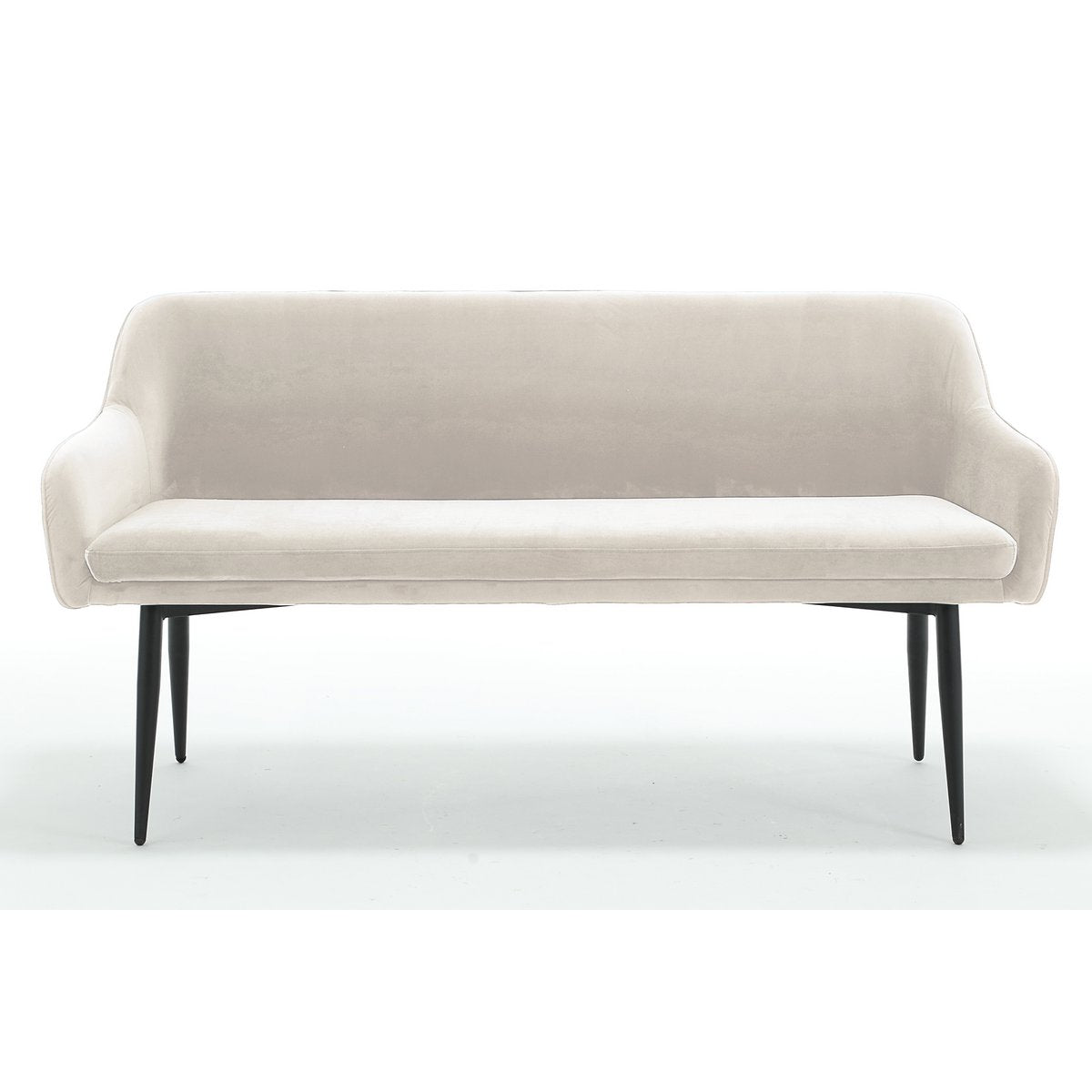 Eettafelset massief acacia 200x100cm met 6 stoelen