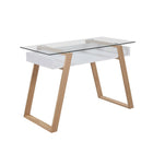 Desk 110x55x75 cm white