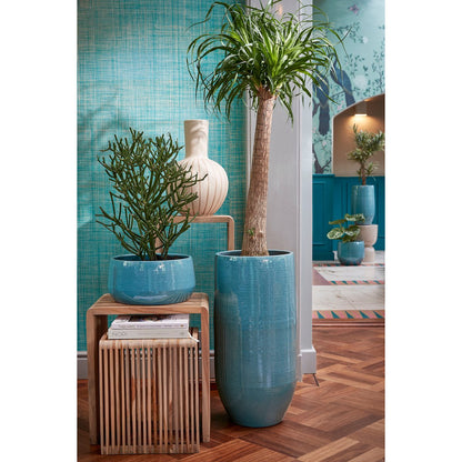 Vaas keramiek 42x28 cm crème
