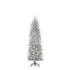 Kunstkerstboom Harma 185 cm groen frosted met 200 LED