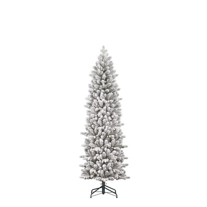Harma Smalle Kunstkerstboom Groen Frosted H185 Ø63 Cm