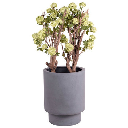 Plantenpot 50x65 cm fiberstone grijs