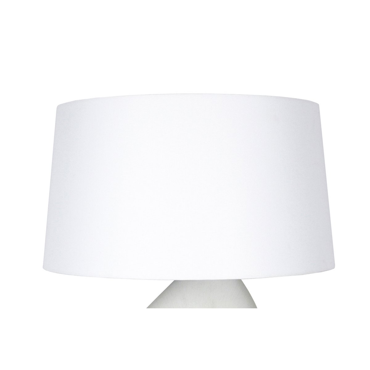 Tafellamp keramiek linnen blauw wit 69 cm