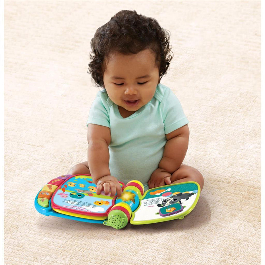 Vtech Dierenvrienden Liedjesboek Blauw + Licht En Geluid