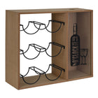 Wine Rack - MDF Wine Cabinet - 40 X 35 X 15 Cm