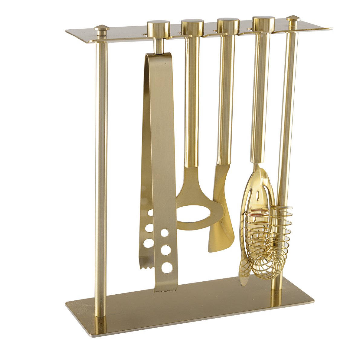 Barset 5-delig goud mat
