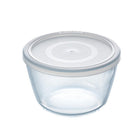 Pyrex Cook And Freeze Round Glass Food Container With Lid 1.1L