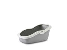 Savic Cat Litter Tray Aseo Grey / White