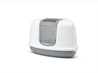 Savic Corner Litter Tray Nestor Grey / White