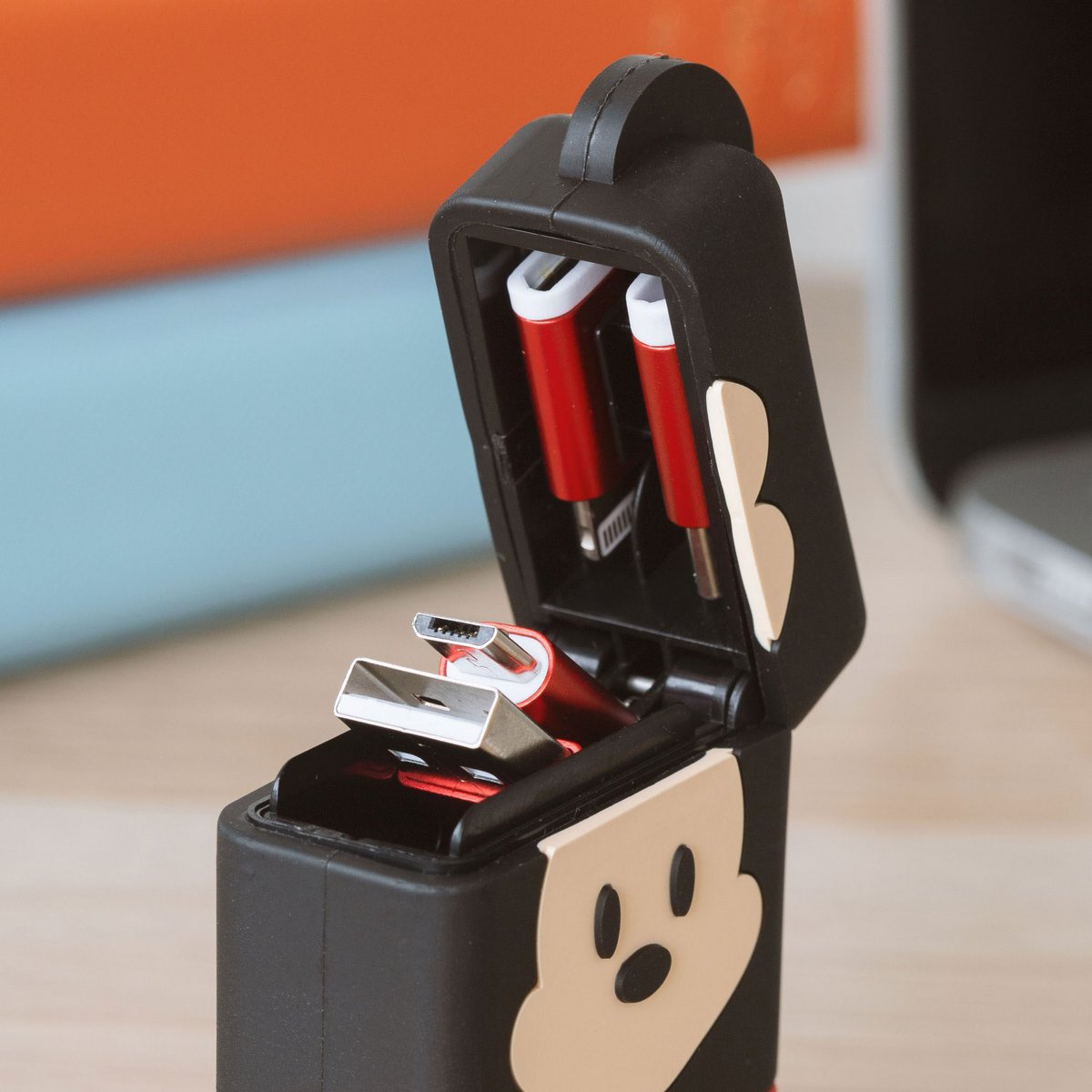 PowerSquad - Flip Retractable Cable "Mickey Mouse"