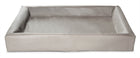 Hondenmand hoes kunstleer 60x50 cm taupe