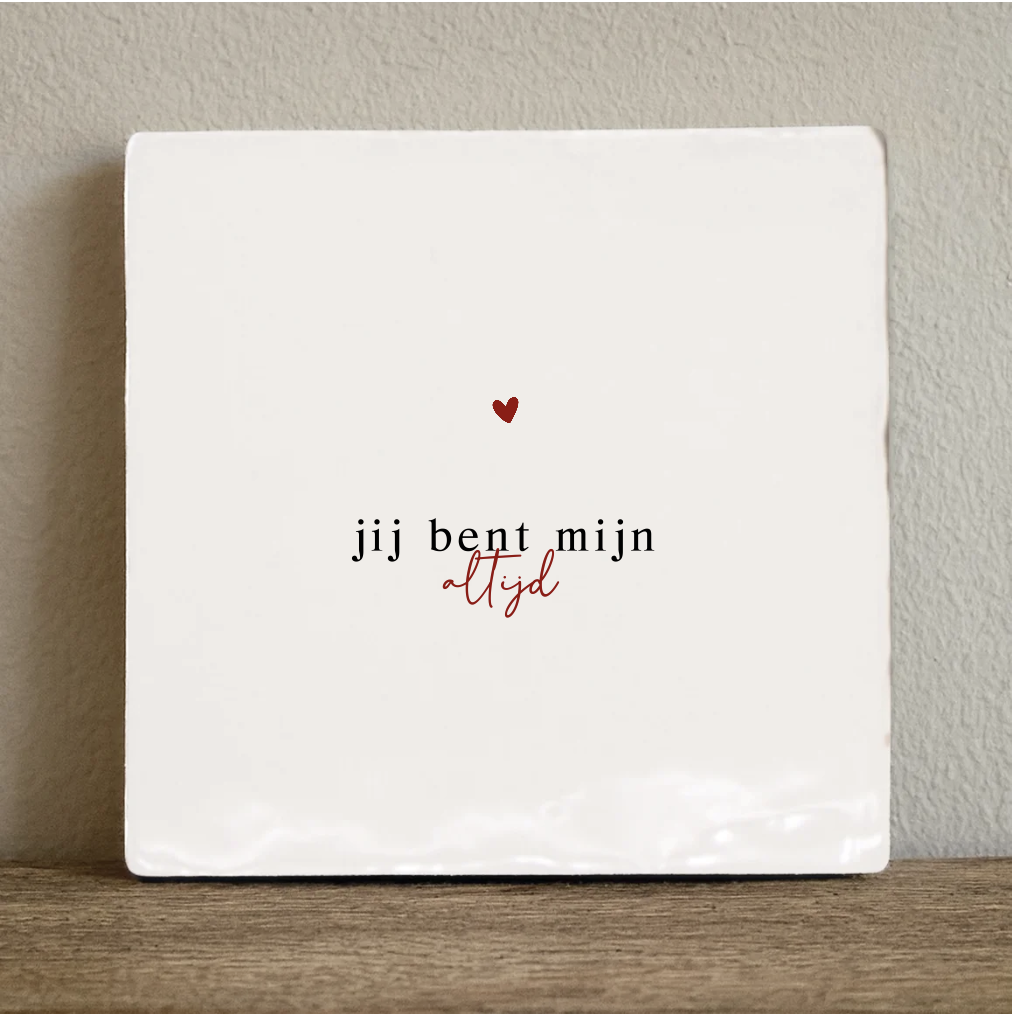 Tegeltje 10x10 cm