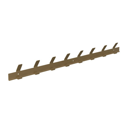 Wandkapstok 75 cm goud metaal