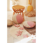 Velvet garland "Soft Pink Dust" with stars
