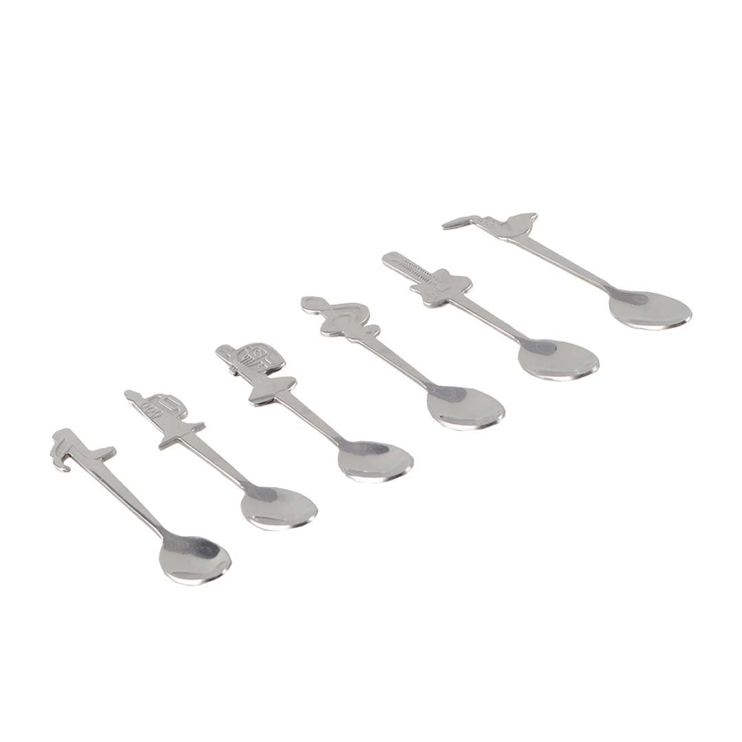 Theelepels set van 6 Aulica