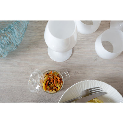 Bord rond 21.2 cm wit porselein