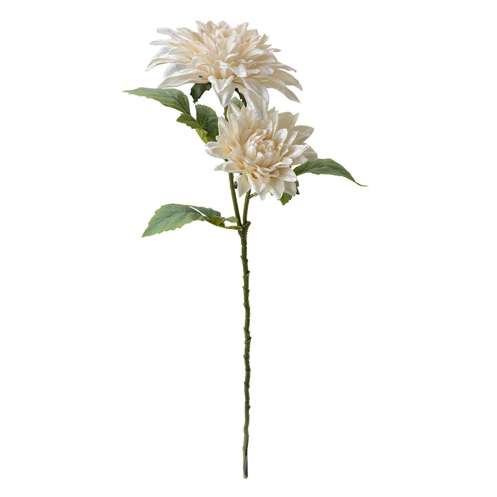 Artificial Flower 62 cm White Plastic Artificial Plant